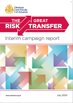 The Great Risk Transfer Interim campaign report front cover