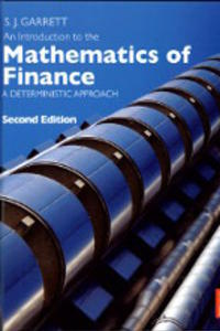 A generic image of Mathematics of Finance A deterministic approach (2nd edition)