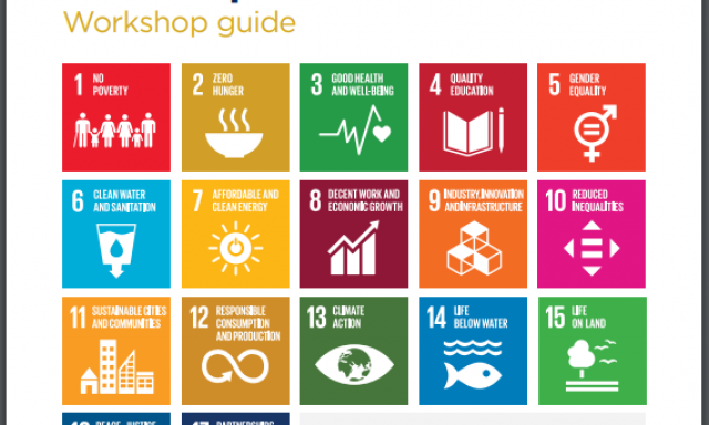 SDGs: Workshop Guide front cover
